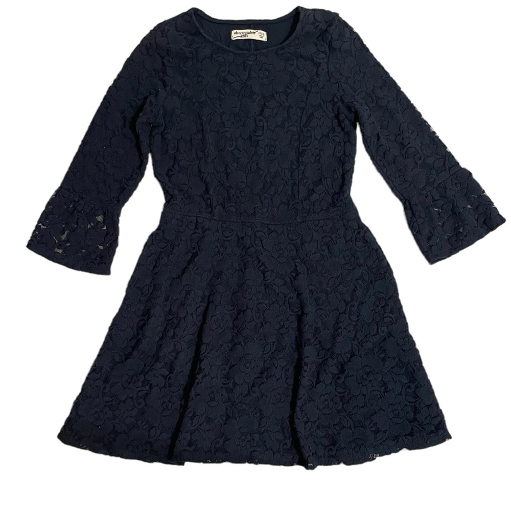 Abercrombie Kids Navy Long Sleeve Dress - Sz 11/12